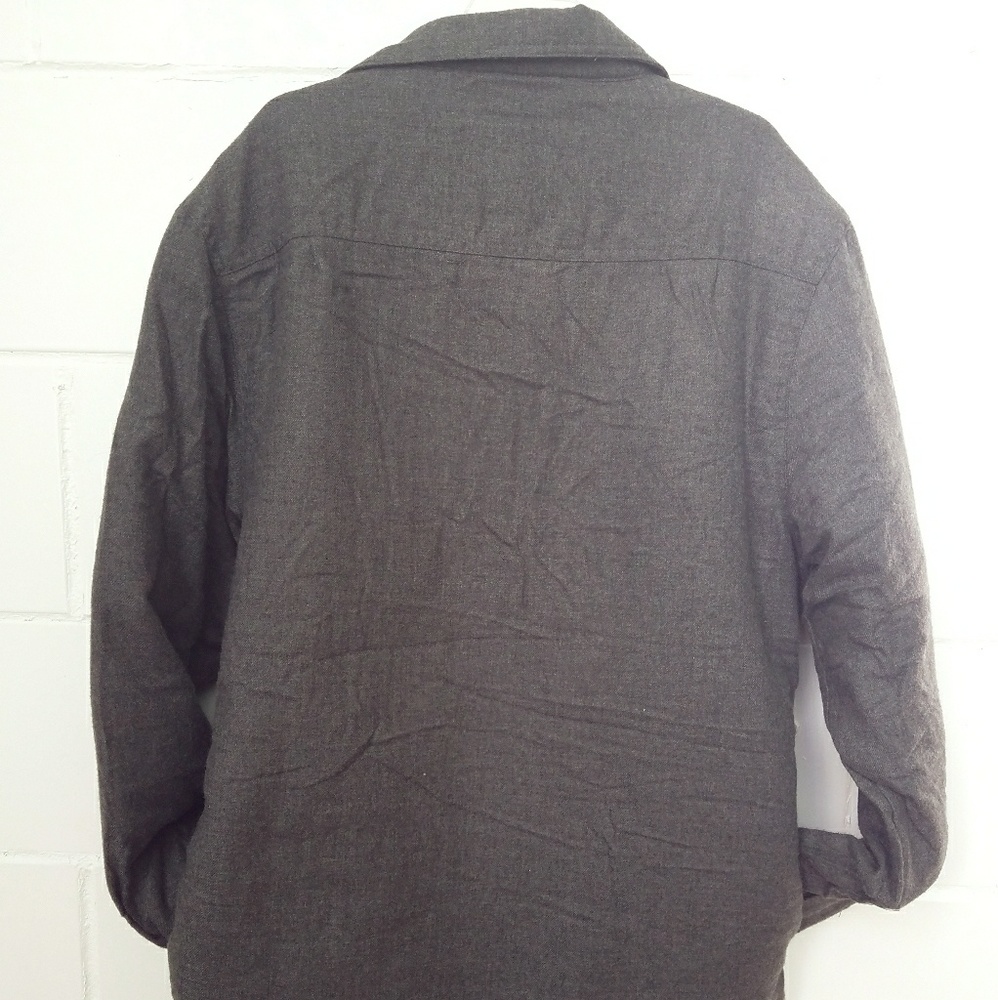 Coleman's Men's Sherpa LINED Cotton Shirt Jacket - Picture 6 of 7